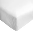 Lenzuolo da Sotto con angoli in Raso di Cotone - Mirror Lenzuolo Sotto Lisola Singola Bianco