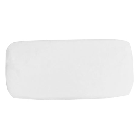 Lenzuolo Sotto con angoli in puro Cotone Tinta unita per bambini - Pix Lenzuolo Sotto Bambini Lisola Baby Culla (50x90) Bianco