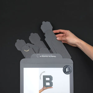 Lettera Decorativa Tridimensionale Carta da Montare - Papertype Lettera 3d Papertype 