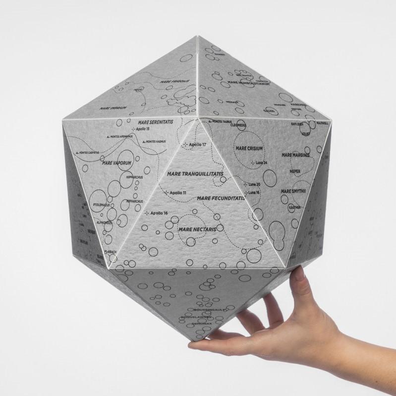 Mappamondo tridimensionale della luna - There Globo Palomar