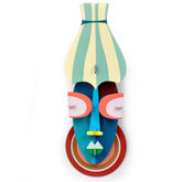 Maschera Decorativa in origami - Manhattan Mask Maschera Decorativa studio ROOF 