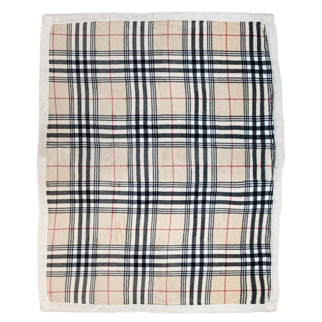 Morbidotto in MicroPile Fantasia Tartan - Boston Plaid Daunex Plaid