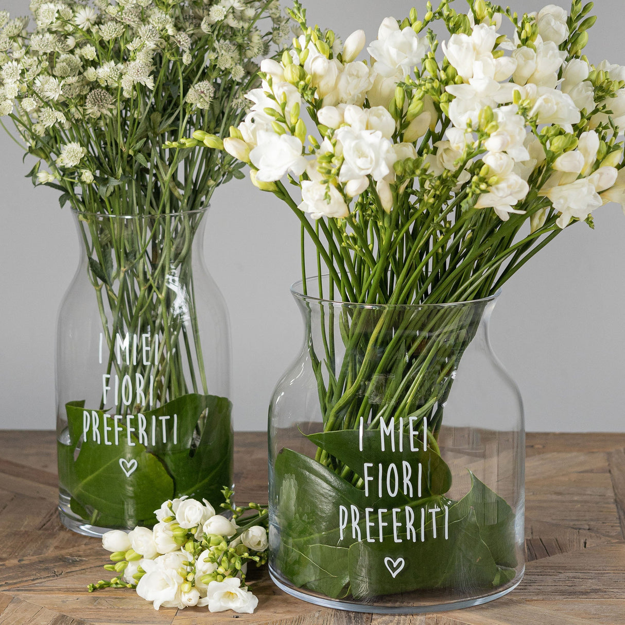 NEGOZIO Vaso Portafiori in Vetro - I Miei Fiori Preferiti Vaso Portafiori Simple Day