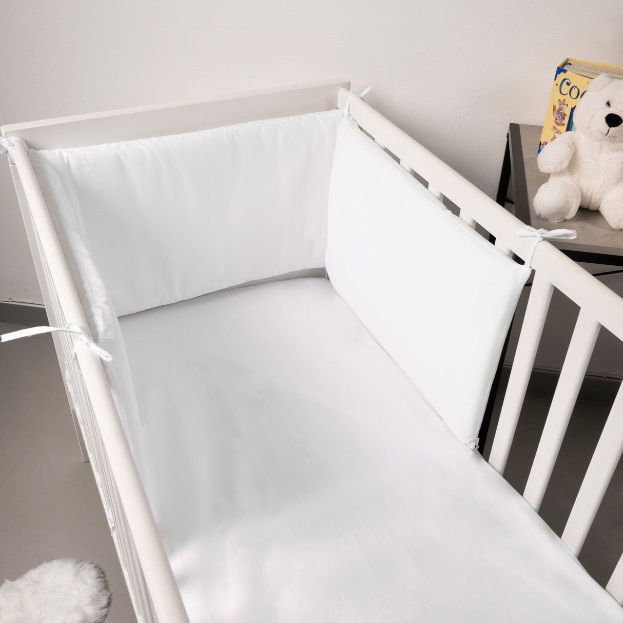 Paracolpi per Lettino in Piquet di Cotone - Safe&Soft Paracolpi Lisola Baby