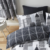 Parure Copripiumino Cotone Fantasia Double Face - Citylife Copripiumino Catherine Lansfield