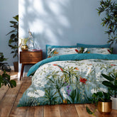 Parure Copripiumino Double Face Puro Cotone - Paradise Copripiumino Bianca