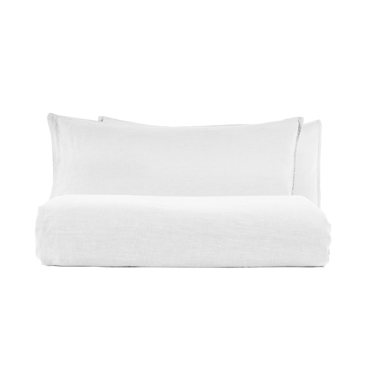 Parure Copripiumino in Lino StoneWashed No Stiro - Exclusive Lenzuola Loft by BiancoPerla