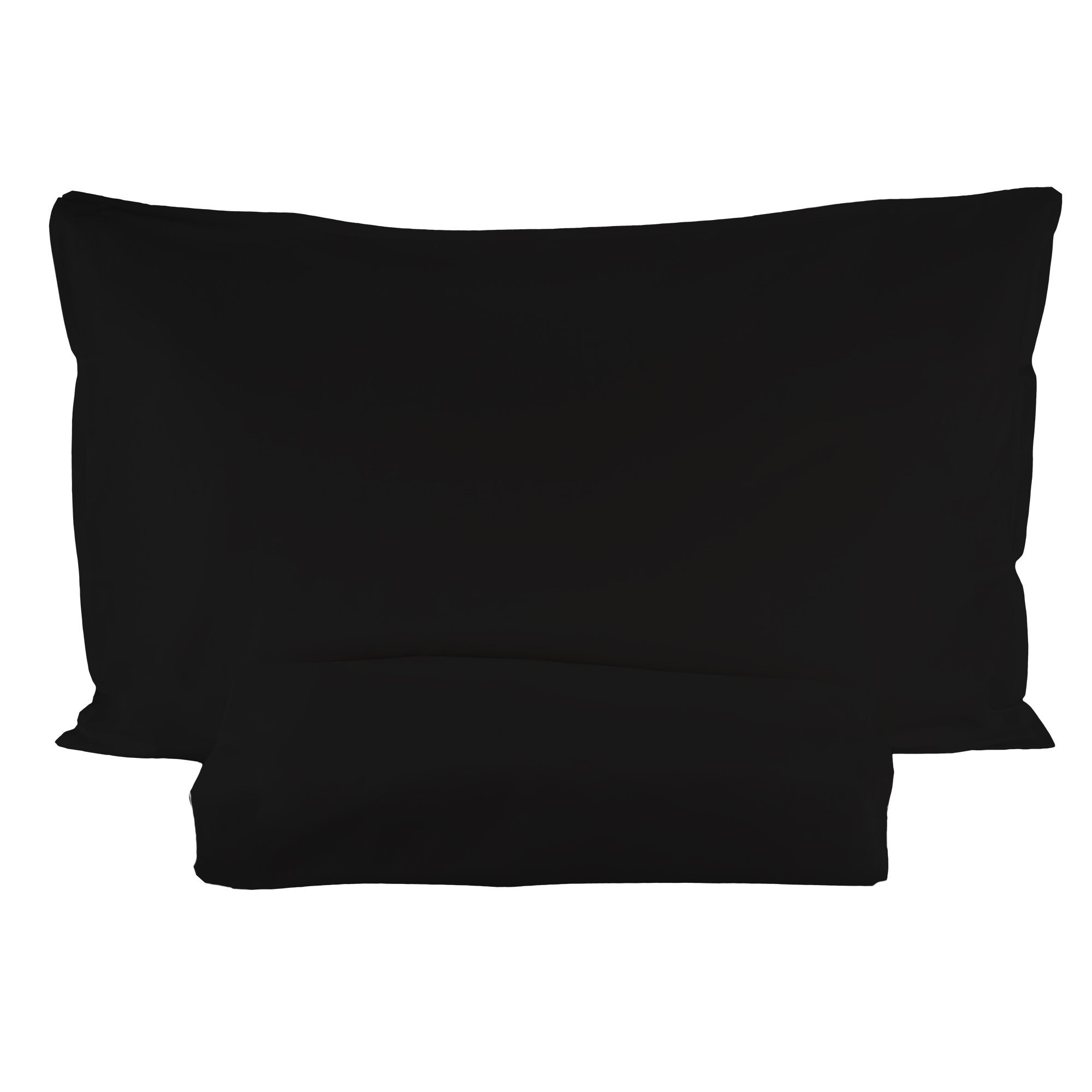 Parure Copripiumino in Percalle di cotone tinta unita - Arianna Copripiumino Fazzini Singolo Nero