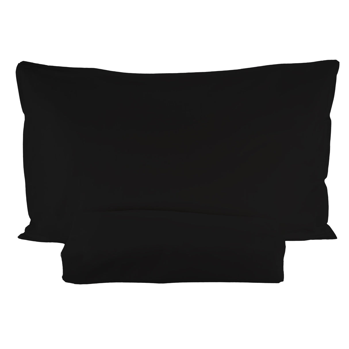 Parure Copripiumino in Percalle di cotone tinta unita - Arianna Copripiumino Fazzini Singolo Nero