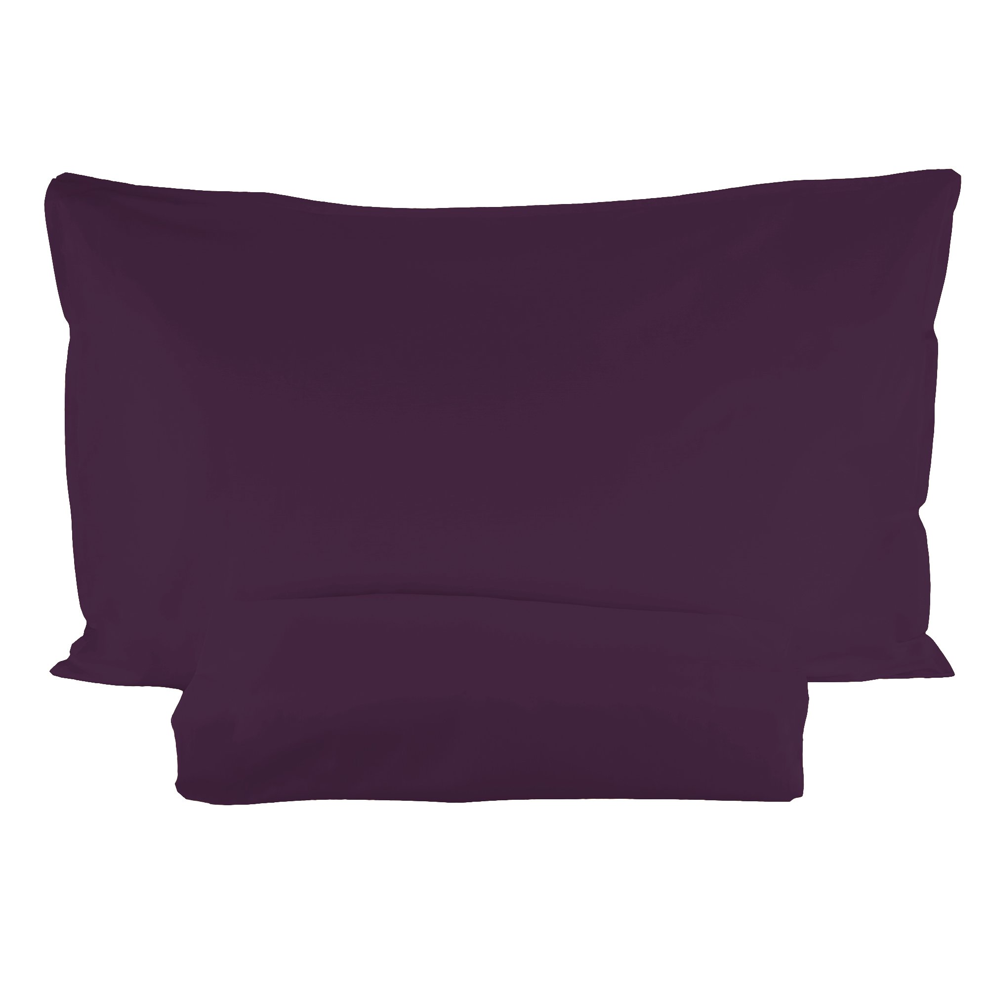 Parure Copripiumino in Percalle di cotone tinta unita - Arianna Copripiumino Fazzini Singolo Viola