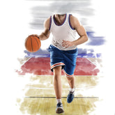 Parure Copripiumino in Puro Cotone con Fantasia - Basketball Copripiumino Bimbi Daunex