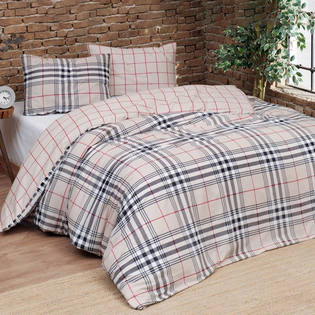 Parure Copripiumino in Puro Cotone con Stampa - Boston Copripiumino Daunex