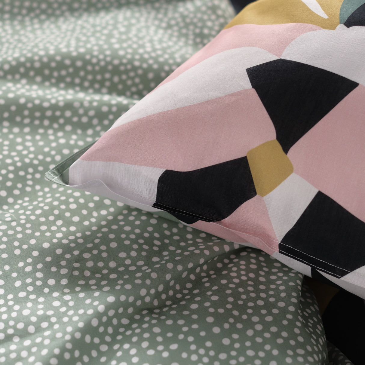 Parure Copripiumino in Puro Cotone Doubleface - Persikka Copripiumino Sisu