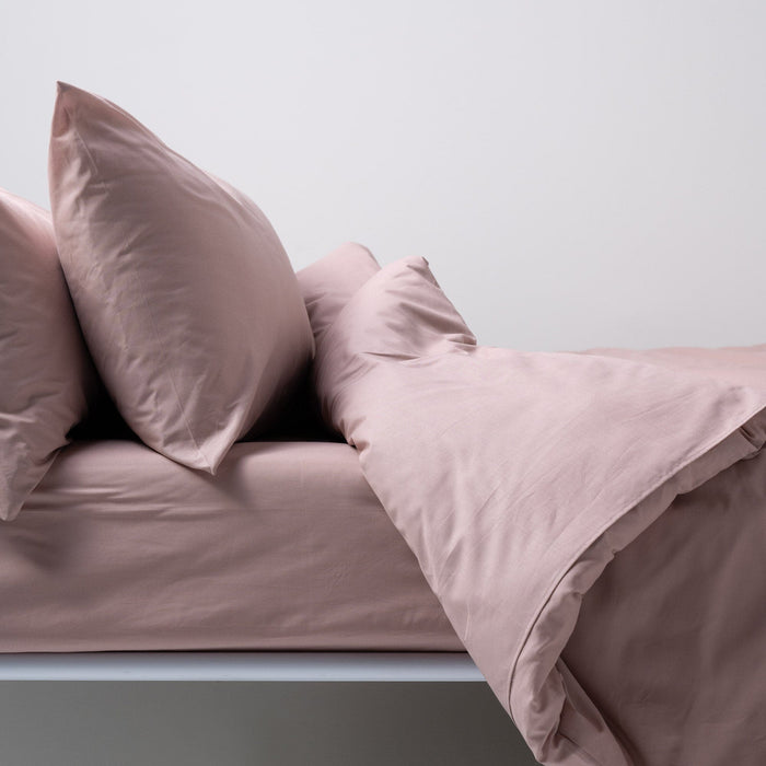 Parure Copripiumino in Puro cotone Tinta Unita - Tortona Copripiumino Lisola Basic