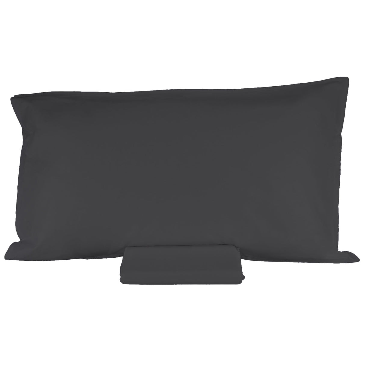 Parure Lenzuolo in Percalle di cotone tinta unita - Arianna Lenzuola Fazzini Singolo Piombo