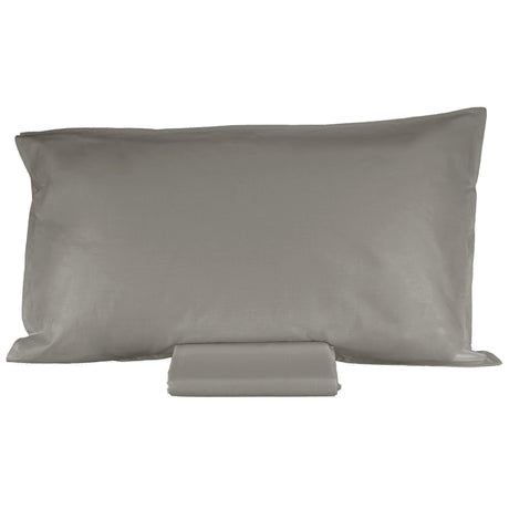 Parure Lenzuolo in Percalle di Cotone Tinta Unita - Arianna Lenzuola Fazzini Singolo Sasso