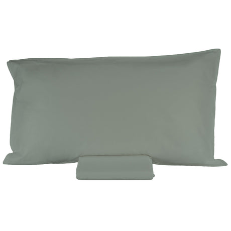 Parure Lenzuolo in Percalle di cotone tinta unita - Arianna Lenzuola Fazzini Singolo Verde