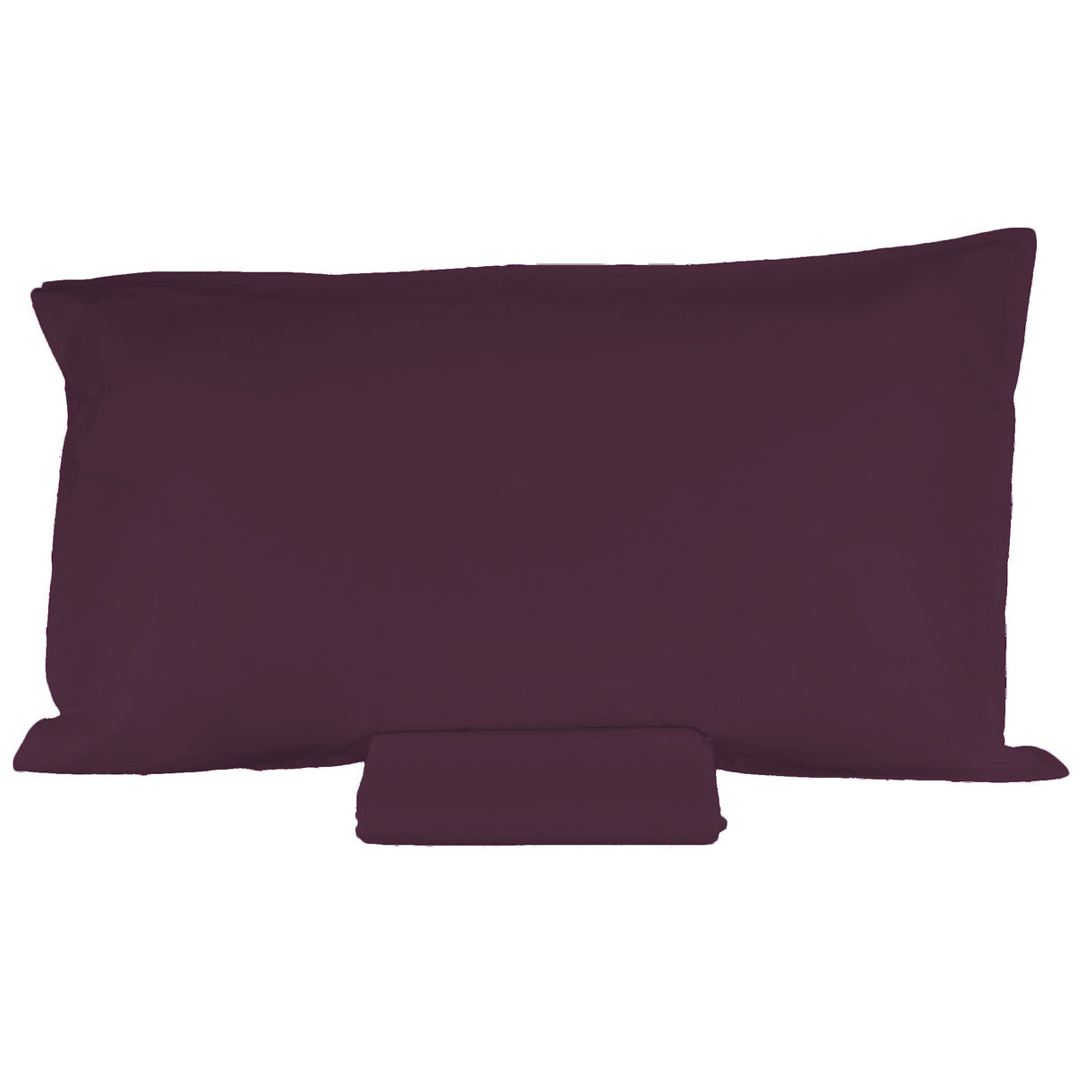 Parure Lenzuolo in Percalle di cotone tinta unita - Arianna Lenzuola Fazzini Singolo Viola