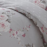 Parure Lenzuolo in Puro Cotone - Canterbury Blush Lenzuola Catherine Lansfield Singola Grigio