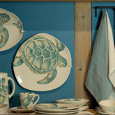 Piatto in Ceramica Fatto a Mano - Tartaruga Piatto Marinette Saint-Tropez
