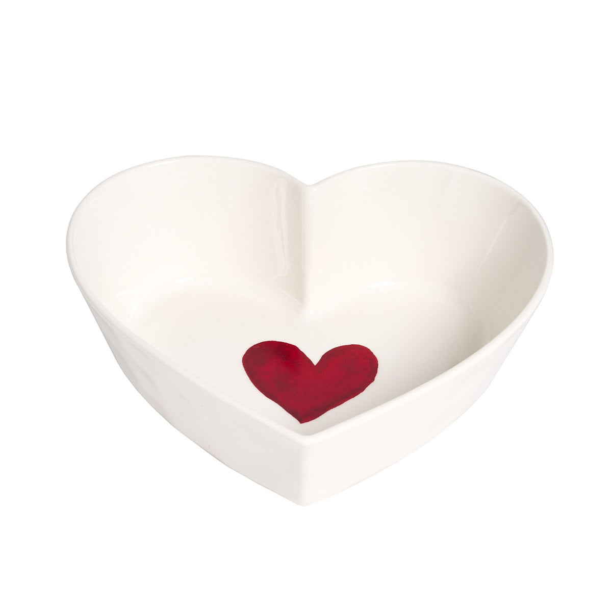 Pirofila in Grès Serigrafato - Cuore Rosso Pirofila Simple Day