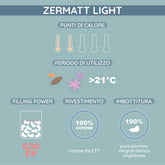 Piumino d'Oca Ungherese Light - Zermatt Piumino d'oca Lisola 