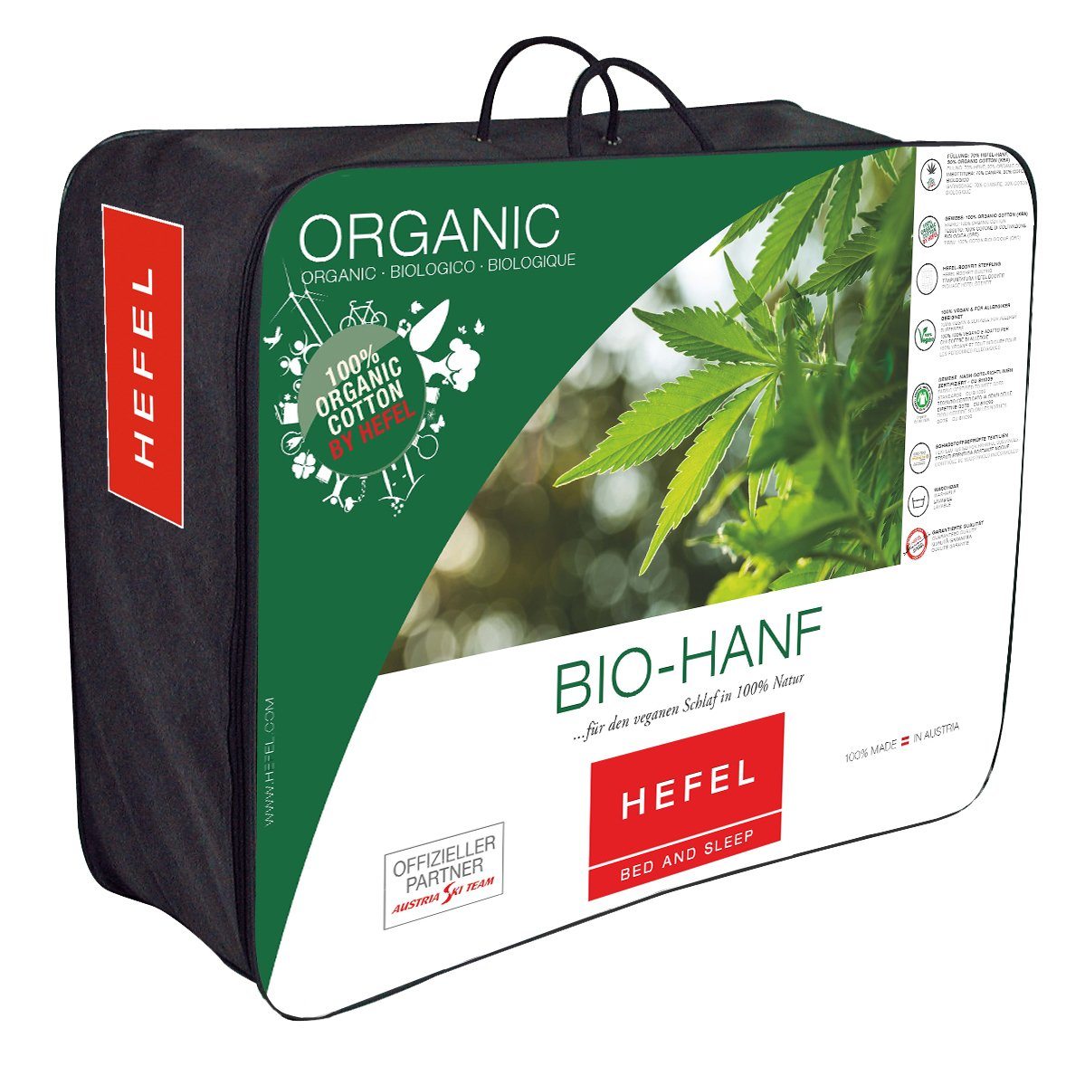 Piumino in Canapa e Cotone Biologico - Bio Hanf Piumino Hefel Hefel