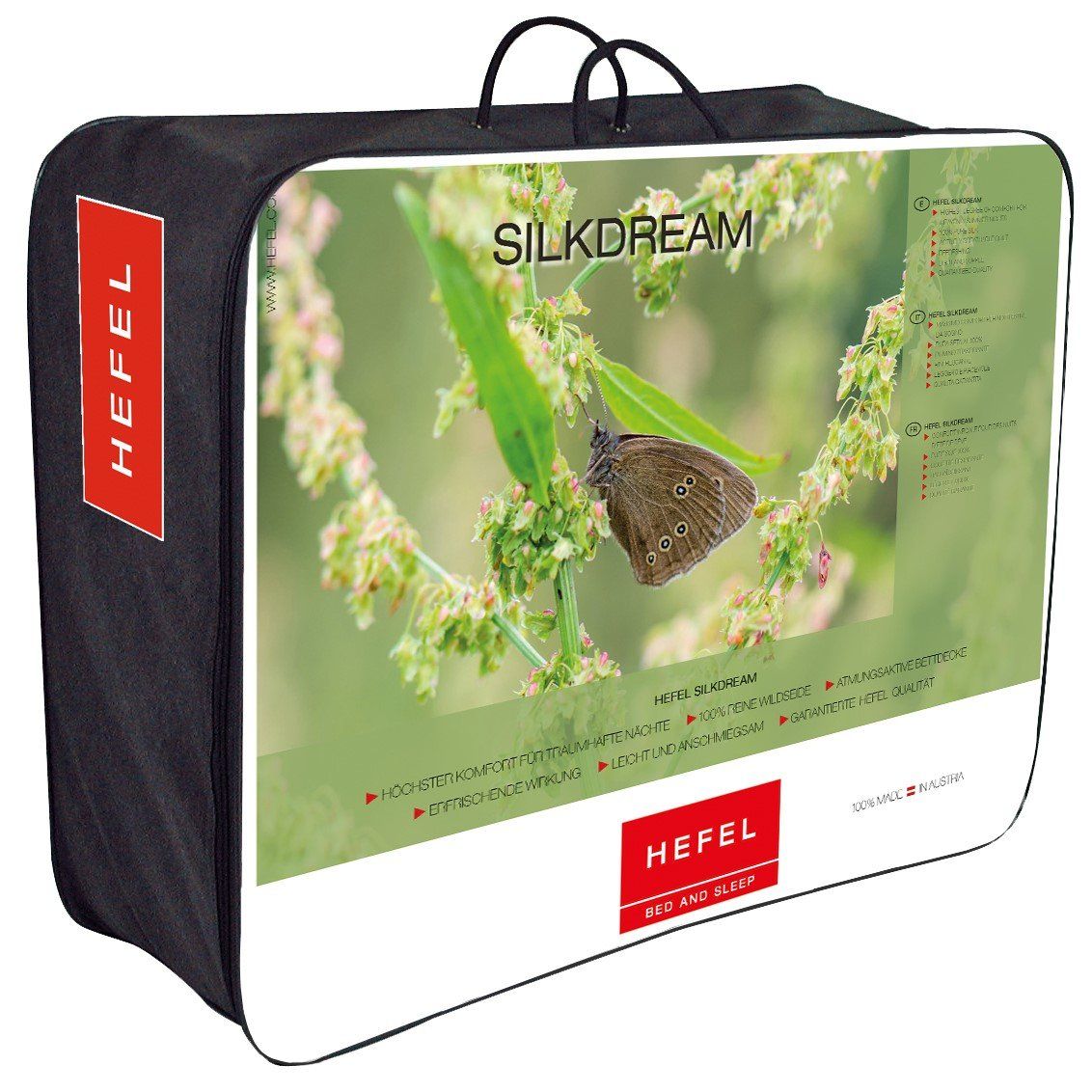 Piumino in Seta Tussah - Peso Estivo - Silk Dream Piumino Hefel Hefel