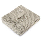Plaid in 100% Lana vergine - Iseo Plaid Marzotto Beige