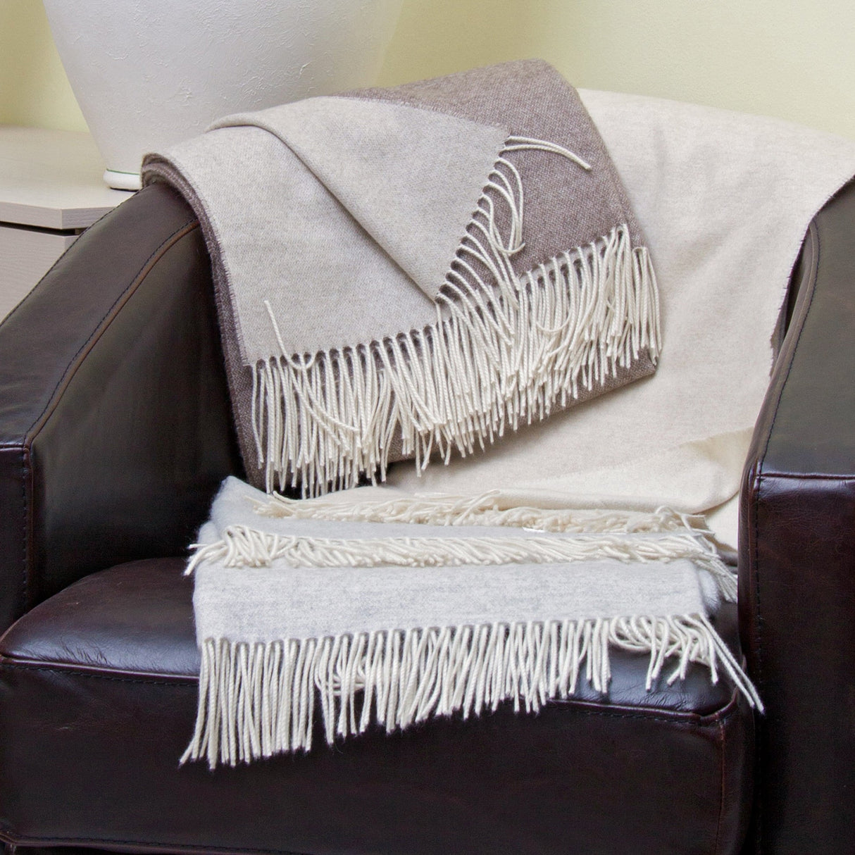 Plaid Double Face 100% Cashmere - Double Plaid Co.Bi.