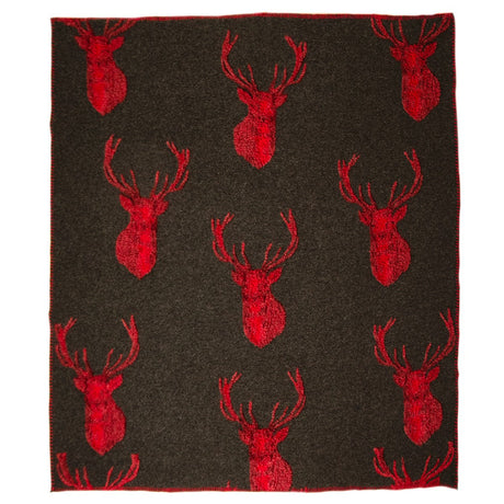 Plaid in Lana Cotta Fantasia - Stelvio Plaid Daunex Plaid Antracite