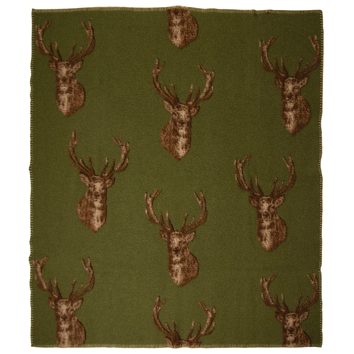 Plaid in Lana Cotta Fantasia - Stelvio Plaid Daunex Plaid Verde