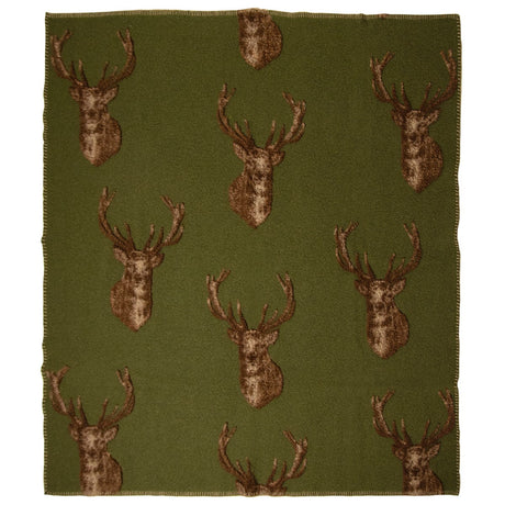 Plaid in Lana Cotta Fantasia - Stelvio Plaid Daunex Plaid Verde