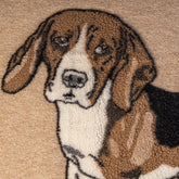 Plaid in Lana Cotta - I Love Beagle Plaid i nastri di Mirta