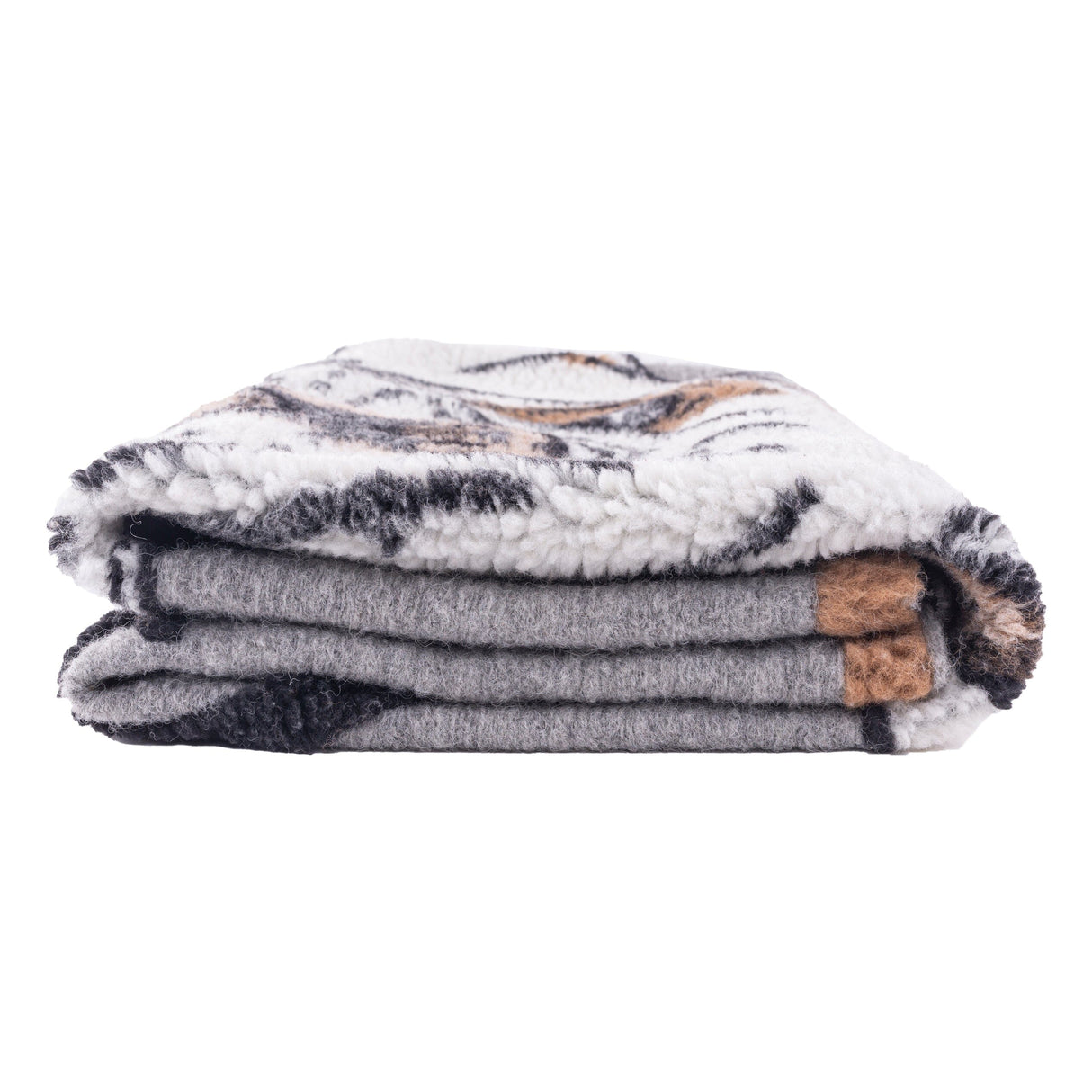 Plaid in Lana Cotta - I Love Bulldog Inglese Plaid i nastri di Mirta