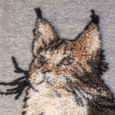 Plaid in Lana Cotta - I Love Maine Coon Plaid i nastri di Mirta