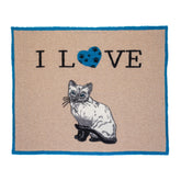 Plaid in Lana Cotta - I Love Siamese Plaid i nastri di Mirta Plaid