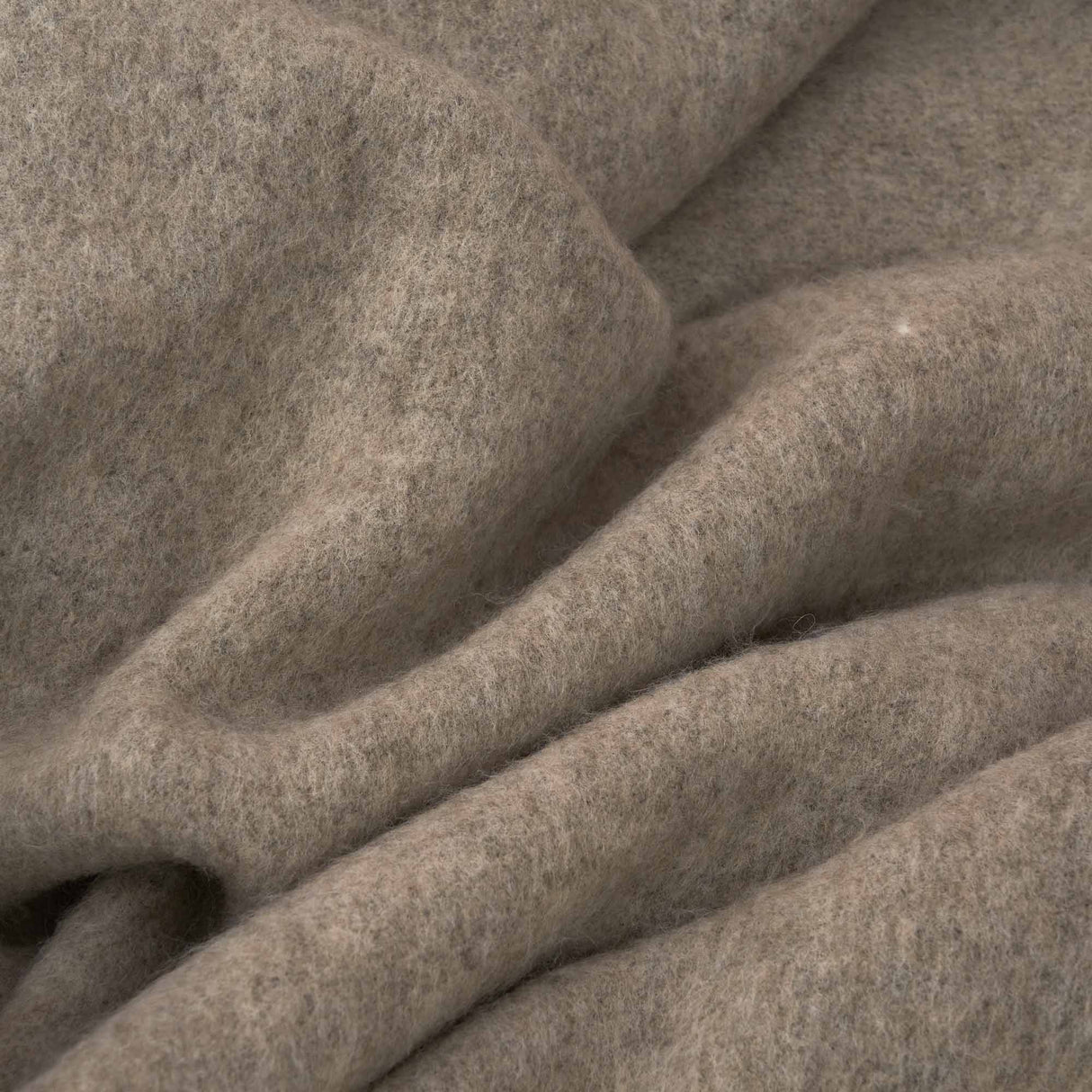 Plaid in Misto Lana Tinta Unita - Paganini Plaid Biancoperla