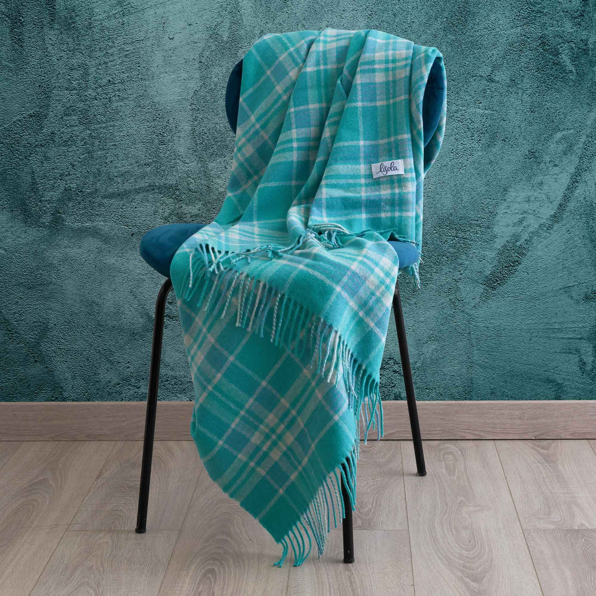Plaid in Pile di Cotone - Logan Plaid Lisola