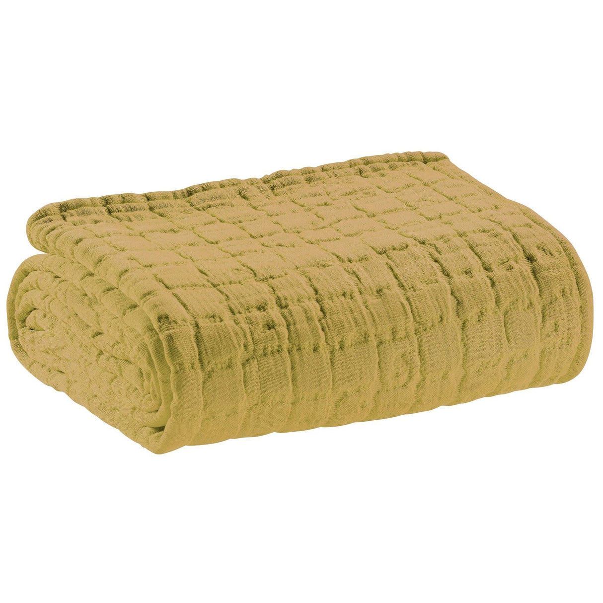 Plaid in Puro Cotone Stonewashed - Swami Plaid Vivaraise Curry