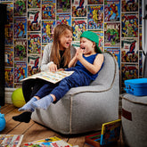 Poltrona Pouf in fibre di olefina per bambini - Cobana Poltrona SACKit