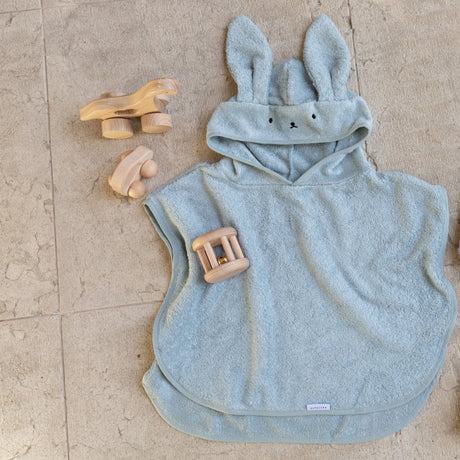 Poncho da Bagno Bambino in Spugna di Bambù Organico - Terry Poncho Bamboom
