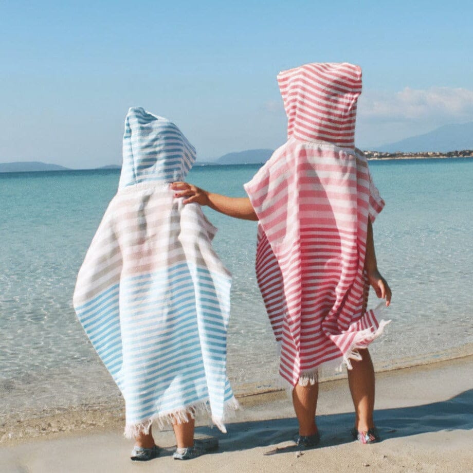 Poncho in Puro Cotone Towel to Go - Ipanema Telo Mare Towel to GO