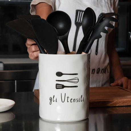 Portamestoli in Grès - Gli Utensili Portamestoli Simple Day