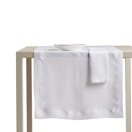 Runner in Puro Cotone StoneWashed NO STIRO - Cales Runner Lisola Bianco