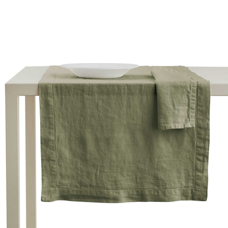 Runner in Puro Lino StoneWashed no Stiro - Andromeda Runner Lisola Bosco