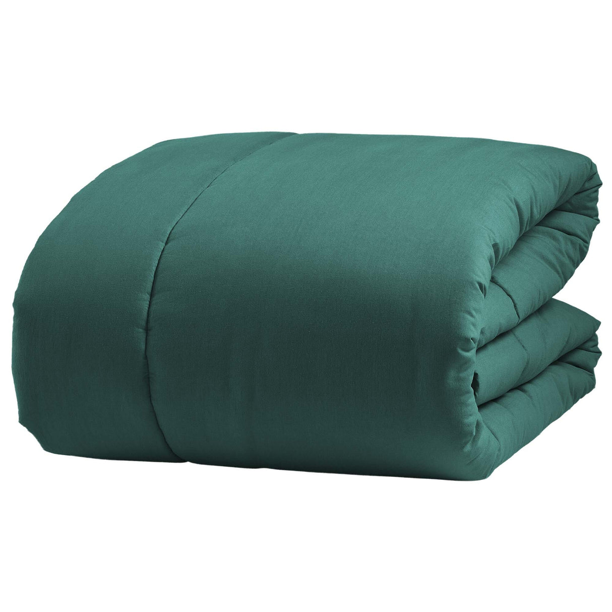 Scaldotto in Puro Cotone Tinto in Capo - Senna Plaid Lisola Stone 130x170cm Smeraldo