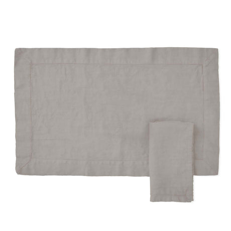 Set 2 Americani in Puro Cotone StoneWashed NO STIRO - Cales Americano Lisola Grigio (Baguio)