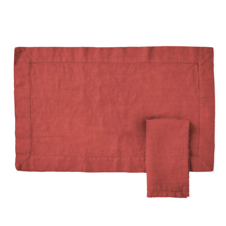 Set 2 Americani in Puro Cotone StoneWashed NO STIRO - Cales Americano Lisola Valenza