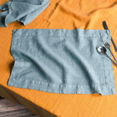 Set 2 Americani in Puro Lino StoneWashed no Stiro - Andromeda Americano Lisola